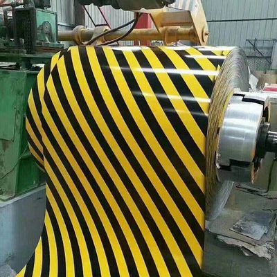 Επικεφαλίδα Ζυγισμένη Επιστρωμένη PPGI COIL ROLL Dx51d Dx52D 0.4mm 0.5mm 0.6mm Προχρωματισμένα τυλιγμένα χάλυβα για οικοδομικά υλικά