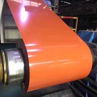 1250mm Κανονικό πλάτος Ανώτερος και οικονομικός ASTM TDC51D TDC52D TDC53D 0.5mm Προσαρμόσιμο χρώμα επικαλυμμένο σπείρα με Primer 5-7um