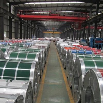 1250mm Κανονικό πλάτος Ανώτερος και οικονομικός ASTM TDC51D TDC52D TDC53D 0.5mm Προσαρμόσιμο χρώμα επικαλυμμένο σπείρα με Primer 5-7um