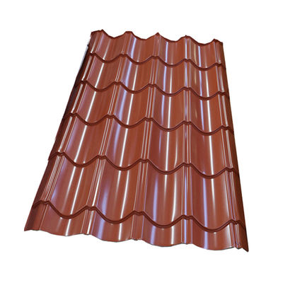 Τεχνολογία ψυχρής έλασης PPGI Coils Color Coated Steel Coil Z275 για μεταλλικά φύλλα οροφής Κατασκευαστικά υλικά