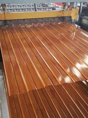 0.1-1mm πάχος SGCC SPCC SECC DX51D PPGI φύλλο στέγης χρώμα επικαλυμμένο για την κατασκευή επεξεργασία υπηρεσίας αποσύρματος