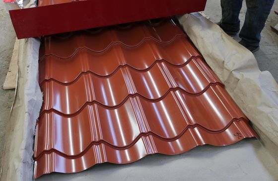 0.1-1mm πάχος SGCC SPCC SECC DX51D PPGI φύλλο στέγης χρώμα επικαλυμμένο για την κατασκευή επεξεργασία υπηρεσίας αποσύρματος