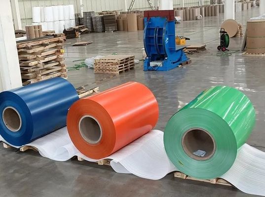 ASTM JIS DIN GB Standard Ral Color Αλουμινίου κυλίνδρων σειράς 3004.3003 0,27mm πάχος χρώμα επικάλυψη αλουμινίου κυλίνδρων