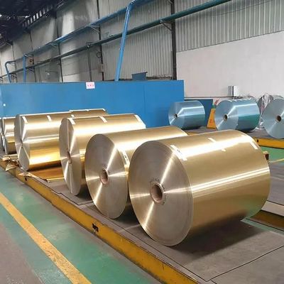 Shandong 3003 3105 5052 5152 Χρωματική περιτύλιξη αλουμινίου εισαγωγή προϊόντος με ρολό κράματος αλουμινίου σε θερμοκρασία O-H112