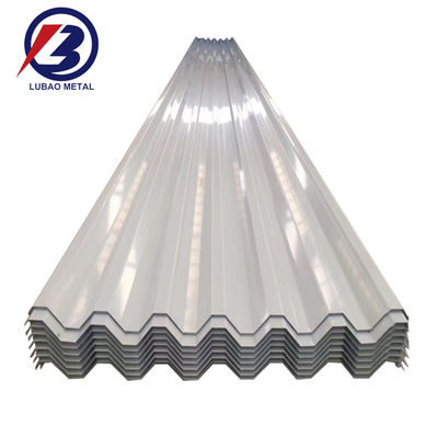 0.15mm-1.2mm πάχος ξύλινο λευκό κόκκινο 9016 5012 5014 1014 PPGI φύλλο στέγης για το στέγη κυματοειδή φύλλο