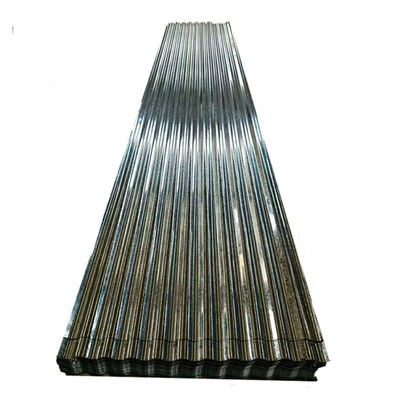 665-1100mm πλάτος PPGI Ζινκ επικαλυμμένα πλαίσια στέγης από χάλυβα κυματοειδείς επικαλυμμένα φύλλα από χάλυβα με τεχνολογία θερμής έλασης