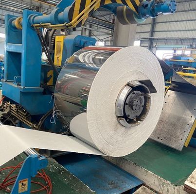 0.4mm Κρυοσυσταθέντες κυλίνδροι από ανοξείδωτο χάλυβα ASTM 2b SS 304 316 410 430 για προσαρμοσμένο μήκος και πιστοποίηση CE