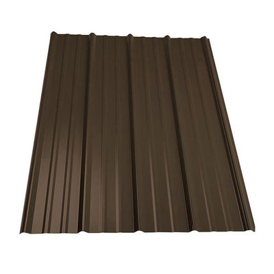 Προσαρμοσμένο χρώμα Ral Decoiling GI PPGI PPGL 0.2-2.0mm Dx51d Χρωματικά επικαλυμμένα φύλλα οροφής Ζυγισμένα κυματοειδή φύλλα οροφής μετάλλου