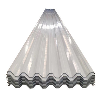 Προσαρμοσμένο χρώμα Ral Decoiling GI PPGI PPGL 0.2-2.0mm Dx51d Χρωματικά επικαλυμμένα φύλλα οροφής Ζυγισμένα κυματοειδή φύλλα οροφής μετάλλου