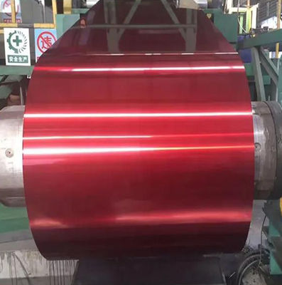 ASTM Προσαρμοσμένο Z80 0,3mm Χρωματιστή επικαλυμμένη ρολή Αλουμινίου επικαλυμμένη Χρωματιστή Ζινκ επικαλυμμένη περιέλιξη