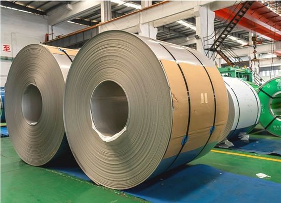 Πιστοποιητικό ROHS 0.1-15mm πάχος 201 316 Ατσάλινα περιτυλίγματα AISI Inox Coil 26 Gauge 304 Laser Cut Ατσάλινα περιτυλίγματα