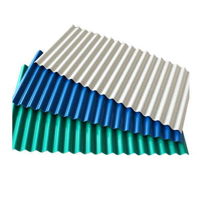 ASTM/AISI/SGCC/CGCC/TDC51DZM/TDC52DTS350GD/TS550GD/DX51D Z Q195-q345 Προχρωματιστή κυματοειδή πλάκα χάλυβα