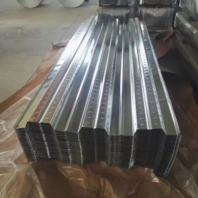 Ζυγισμένο Καλυμμένο 1,2 mm 1,4 mm 1,6 mm Ζινκωτό κυματοειδές μεταλλικό φύλλο οροφής για λύσεις οροφής και κατασκευή