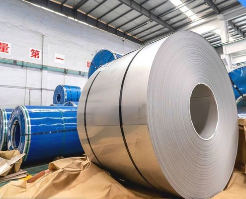 ASTM 201 316 Ατσάλινα περιτυλίγματα AISI Ατσάλινα περιτυλίγματα 26 μεγέθους 304 0,1-3,0 mm πάχος όλα κομμένα με λέιζερ περιτυλίγματα από ανοξείδωτο χάλυβα