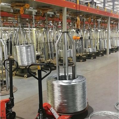 Διάμετρος 2 mm 500 MPa Δυνατότητα τέντωσης Πρίγκιπας γαλβανισμένο σύρμα για συγκόλληση σε συμπαγή συσκευασία