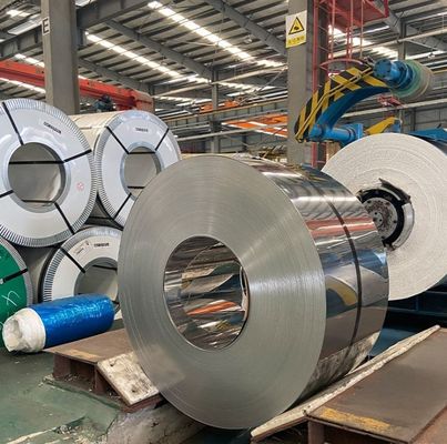 ASTM BA NO1 NO2 ss 304 316 410 430 0,4 mm Στρογγυλοί από ανοξείδωτο χάλυβα, ψυχρά ελεγχόμενοι με πιστοποιητικό TISI και πλάτους 1000-1500 mm