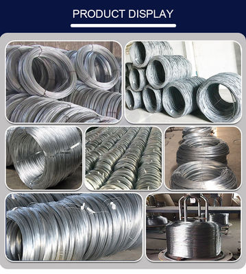 Ζυγισμένο ASTM 0.2mm 0.3mm Z275 Υψηλού άνθρακα χάλυβα καυτό καλώδιο με προσαρμοσμένη διάμετρο
