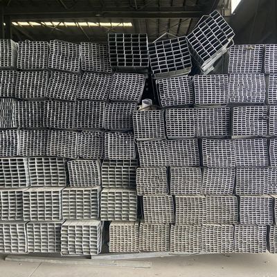 12M μήκος στρογγυλό τμήμα σχήμα θερμοκηπίου-Ready Z30 Z60 Ζυθοποιημένο τετραγωνικό σωλήνα 1.2-1.5mm πάχος για όλα τα καιρικά φαινόμενα 30x30mm 50x50mm