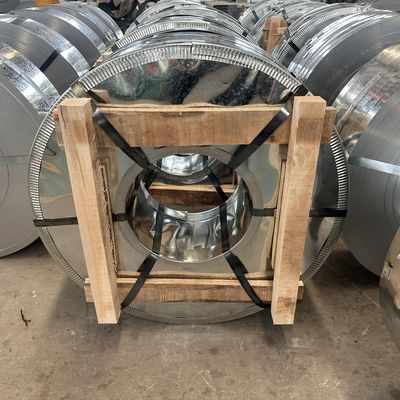 CGCC 0.25/0.35/0.45/0.55/0.8/1.2/1.5mm Prime Grade Regular Spangle Hot Dipped Galvanized Steel Coil για τελικές εφαρμογές
