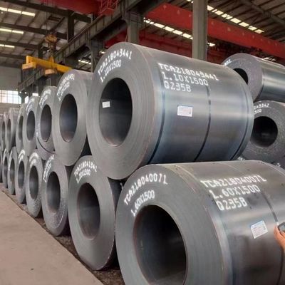 Ανώτατη ανοχή πλάκας αντοχής ±1% Q355 ASTM A36 ABS CCSA CCSB AH BH S235jr HRC φύλλο μετάλλου θερμά έλασης σπείρα χάλυβα άνθρακα