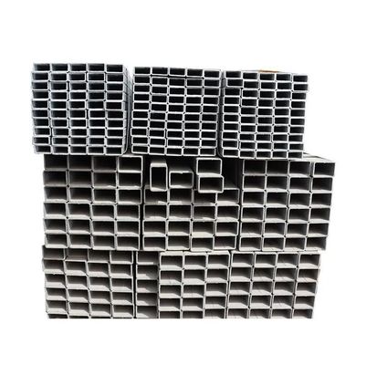 Πιστοποιημένο από το BSI 1*1inch*1.4mm Black Carbon Square/Rectangular Steel Pipe/Tube για Βιομηχανικές Διαρθρώσεις και Υποστήριξη