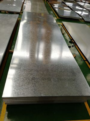 3-8 τόνοι Βάρος κυλίνδρου 2,5 mm 3 mm Ζυγισμένη πλάκα χάλυβα 120g ASTM A653 G235 Κάλυψη οροφής Πλάκα GI