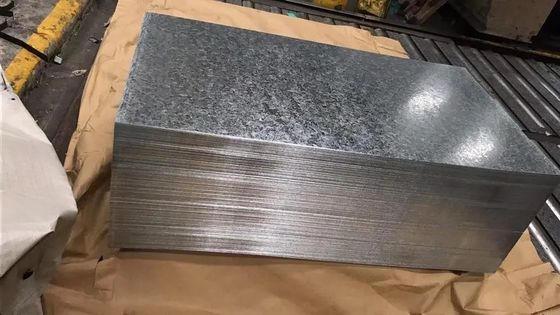 3-8 τόνοι Βάρος κυλίνδρου 2,5 mm 3 mm Ζυγισμένη πλάκα χάλυβα 120g ASTM A653 G235 Κάλυψη οροφής Πλάκα GI