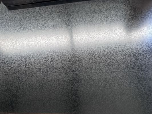1200mm μήκος 3mm 4mm θερμό DIP γαλβανισμένο χάλυβα 270g ASTM A653 G360 GI πλάκα για την κοπή φύλλων και δομικών πλαισίων