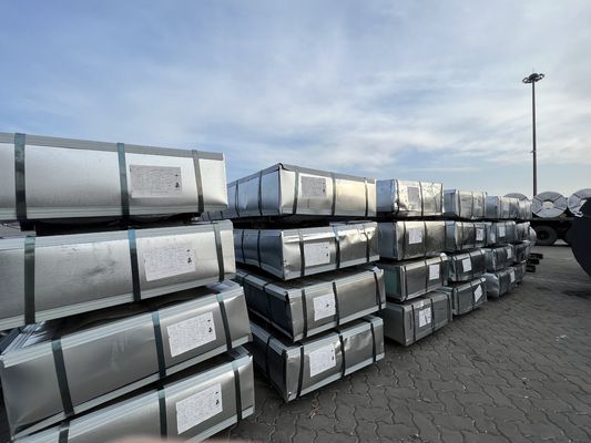 1200mm μήκος 3mm 4mm θερμό DIP γαλβανισμένο χάλυβα 270g ASTM A653 G360 GI πλάκα για την κοπή φύλλων και δομικών πλαισίων