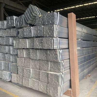 40x40x2.5 6061 6063 Ζεστοβαμμένοι Ζυγισμένοι Σιδηροδρομικοί σωλήνες Gi τετράγωνος ορθογώνιος σωλήνας για βιομηχανικούς σκοπούς στην κατασκευή
