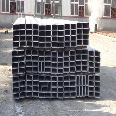 40x40x2.5 6061 6063 Ζεστοβαμμένοι Ζυγισμένοι Σιδηροδρομικοί σωλήνες Gi τετράγωνος ορθογώνιος σωλήνας για βιομηχανικούς σκοπούς στην κατασκευή