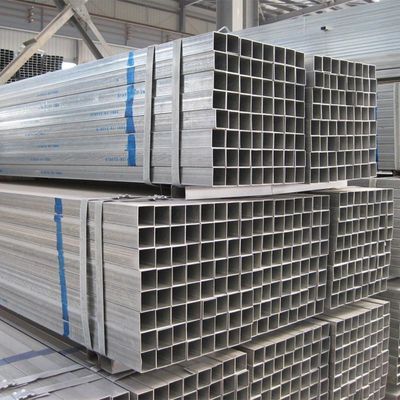 Q235B Q345 ST52 100*100 Ζυγισμένος σωλήνας χάλυβα 90mm GI Κούφος τετραγωνικός στρογγυλός συγκολλημένος σωλήνας σωλήνας με τεχνική ψυχρής έλασης