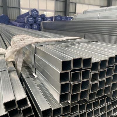 Q235B Q345 ST52 100*100 Ζυγισμένος σωλήνας χάλυβα 90mm GI Κούφος τετραγωνικός στρογγυλός συγκολλημένος σωλήνας σωλήνας με τεχνική ψυχρής έλασης