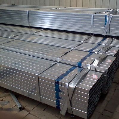 Q235B Q345 ST52 100*100 Ζυγισμένος σωλήνας χάλυβα 90mm GI Κούφος τετραγωνικός στρογγυλός συγκολλημένος σωλήνας σωλήνας με τεχνική ψυχρής έλασης