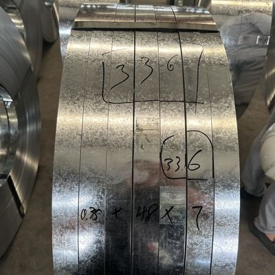 Υλικό ASTM SGCC G550 30 Gauge Hot DIP Galvanized DX51D Steel Coil Z150 Z180 Επιχρισμός ψευδαργύρου για την αυτοκινητοβιομηχανία