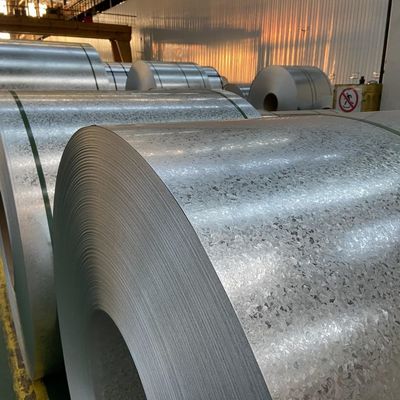 20-275g/m2 Επιχρισμός ψευδαργύρου ASTM Πρότυπο Προσαρμόσιμα χρώματα Επικάλυψη Ζυγισμένων Σιδηροειδών για διάφορες εφαρμογές κτιρίων