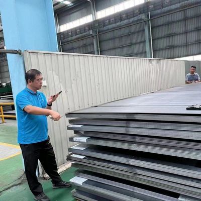 Τεχνική θερμής έλασης Q235B Q235 Χάλυβα 8 mm πάχος 1500 mm πλάτος για γενική κατασκευή Μηχανικών