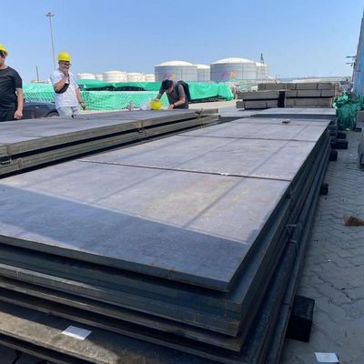 Τεχνική θερμής έλασης Q235B Q235 Χάλυβα 8 mm πάχος 1500 mm πλάτος για γενική κατασκευή Μηχανικών