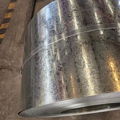 Z30-275g Μεγάλο σφαιρίδιο Ζυγισμένα τυλιγμένα χάλυβα 0,12 mm-4,0 mm Προσαρμοσμένο πάχος Σίδηρο φύλλο σε ρολό / τυλιγμένο ανοχή ± 1%