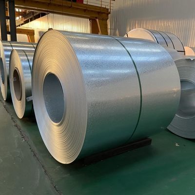 Ζεστό ελατημένο άνθρακα Z200 SGCC 0,15 mm Ζυγισμένα τυλιγμένα χάλυβα