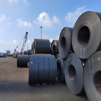 Ζεστό ελαστικό ατσάλι από άνθρακα Q195/Q235/Q235b/Q345/A36/SS400 1,2 mm 1,5 mm 1,1 mm έως 12 mm ST37 με επεξεργασία αποστροφής