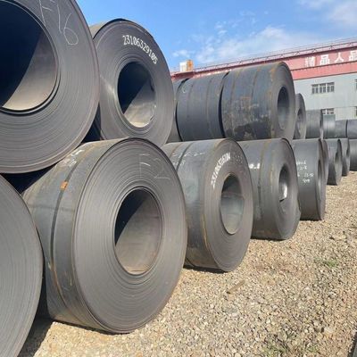 Τεχνολογία θερμής έλασης 600 mm-1500 mm πλάτος HRC Carbon Steel Coil με ASTM A36 A235 MS Plate