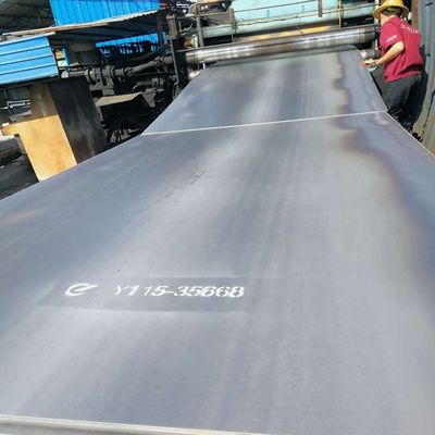 Καλύτερο άμεσο ASTM A36 Q235 Q345 S235jr S235 Ελαστικό φύλλο θερμής έλασης Μαύρο σπείρωμα χάλυβα άνθρακα με μήκος όπως το επιθυμείτε