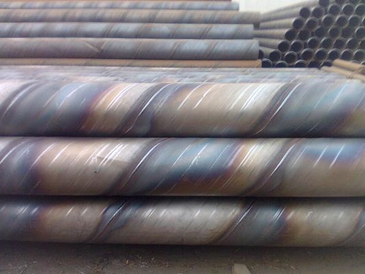 Πύλη από χάλυβα συγκολλημένη SSAW πάχους 5 mm-30 mm για τη μεταφορά πετρελαίου και φυσικού αερίου με υγρό χαμηλής πίεσης