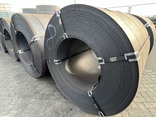Χάλυβα Q195 Q215 Q235 Q255 Q275 Q355 hrc 1.2 mm χάλυβα θερμά έλαση Carbon Steel Coil μη κράμα μήκος όπως το αίτημά σας