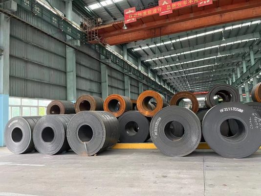 Χάλυβα Q195 Q215 Q235 Q255 Q275 Q355 hrc 1.2 mm χάλυβα θερμά έλαση Carbon Steel Coil μη κράμα μήκος όπως το αίτημά σας
