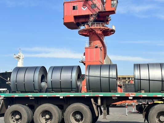 Q295 Q235 SGCC SPCC DC01 DC02 1.5mm 1.6mm Carbon Steel Coils για την τρύπαση πλακών πλοίων που υποβάλλονται σε επεξεργασία στο GB Standard