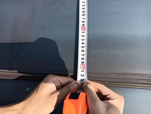 Πλάκα λέβητα 0,8-12mm πάχος S355JR Prime θερμότυπη χαλύβδινα φύλλα