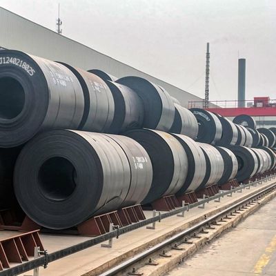 Υψηλής ενίσχυσης ASTM A36 A283 A387 Q235 Q345 S235jr Μαύρη τροχιά από χάλυβα άνθρακα για την κατασκευή σωλήνων από χάλυβα και τροχιά θερμής έλασης