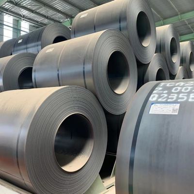 Υψηλής ενίσχυσης ASTM A36 A283 A387 Q235 Q345 S235jr Μαύρη τροχιά από χάλυβα άνθρακα για την κατασκευή σωλήνων από χάλυβα και τροχιά θερμής έλασης